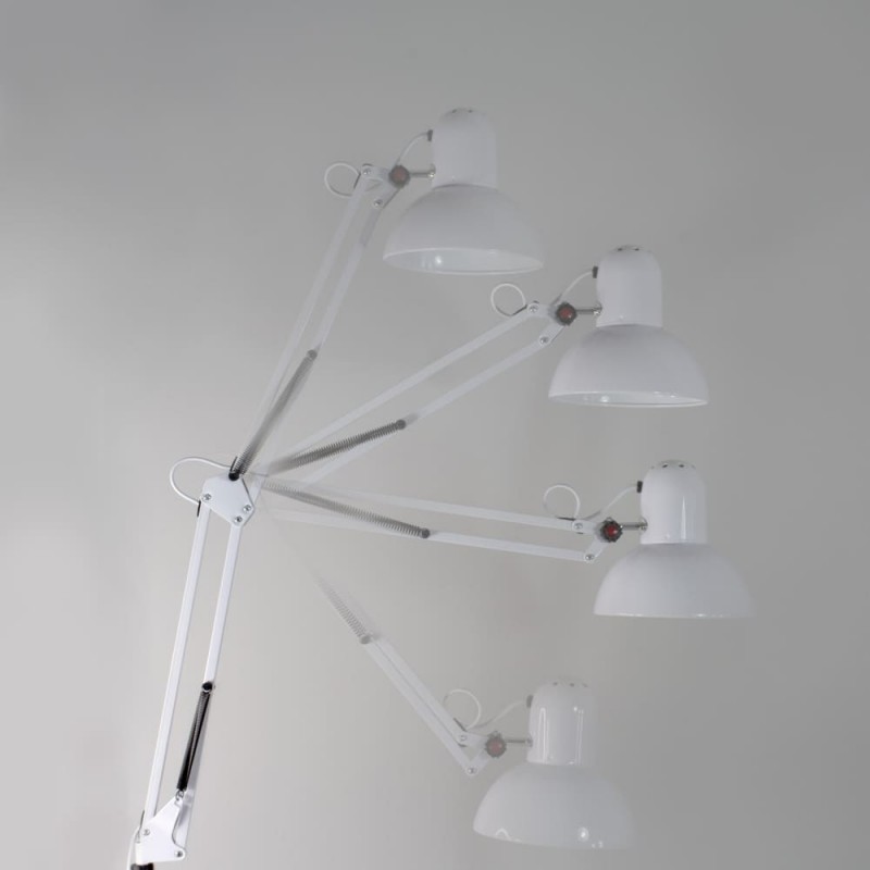 Luxo Floor Lamp White