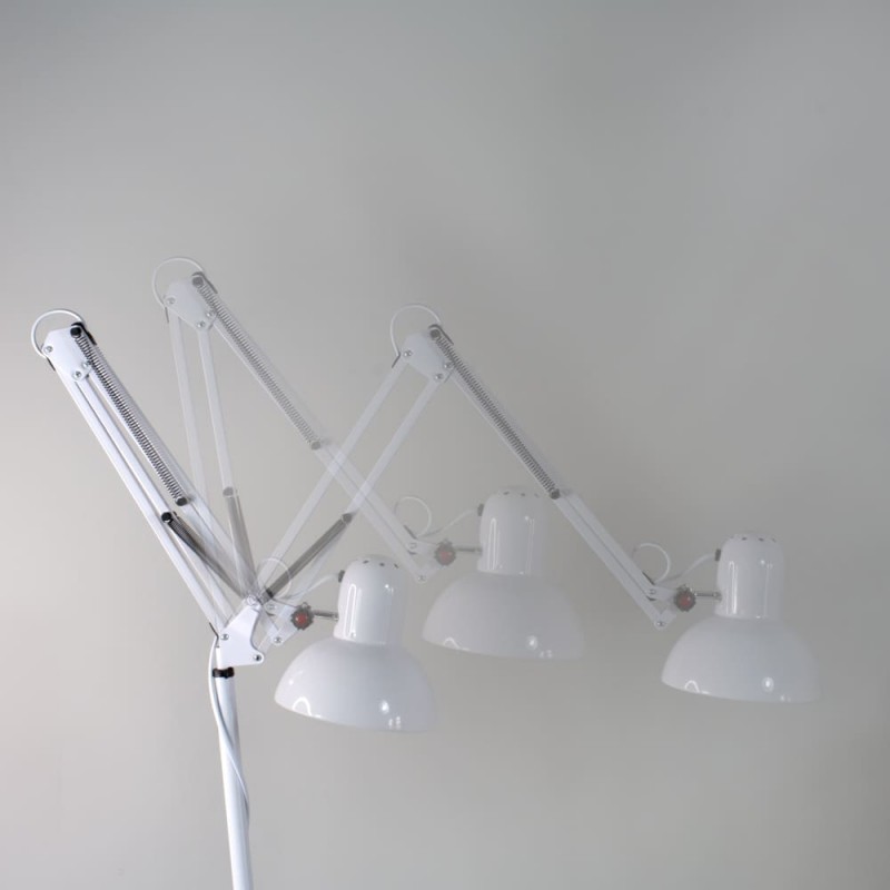 Luxo Floor Lamp White