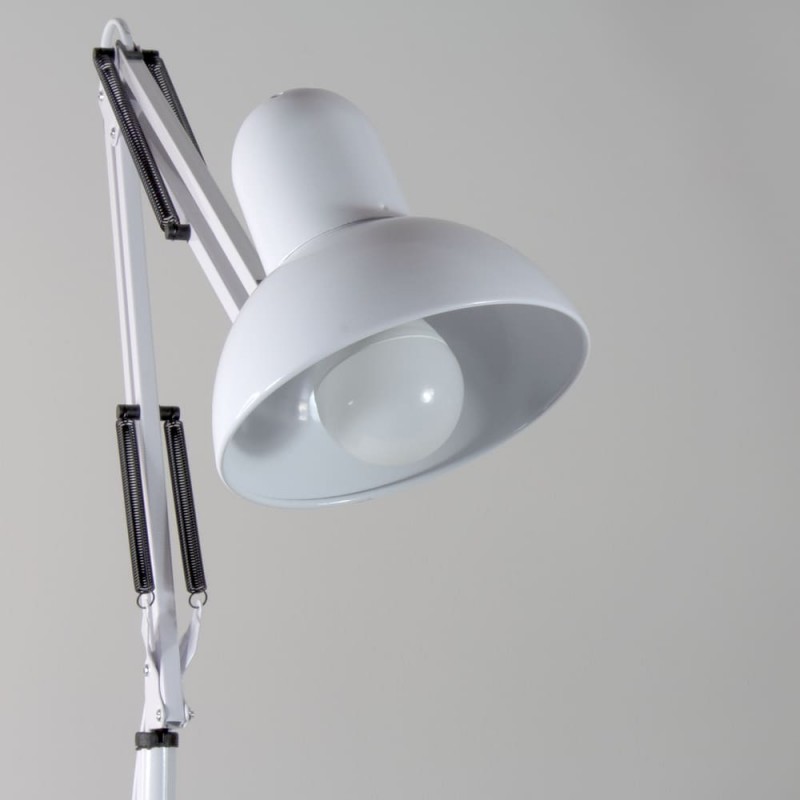 Luxo Floor Lamp White