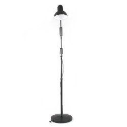 Lampadaire Luxo noire 1xE27