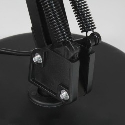 Detalle base más muelle del Flexo Luxo negro