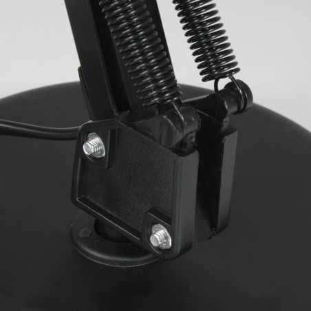 Detalle base más muelle del Flexo Luxo negro