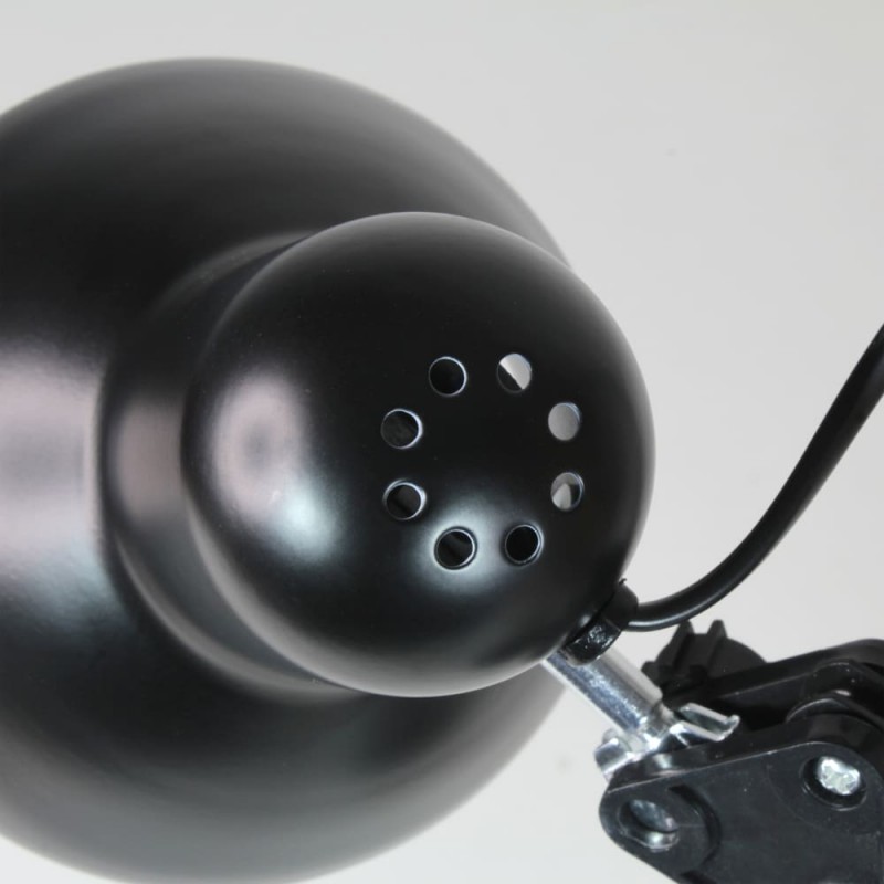 Detalle de la cabeza del Flexo Luxo negro