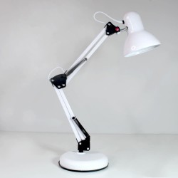Luxo White Desk Lamp