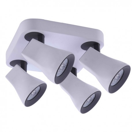 Plafon Cuardado Aspe 4xGU10 Focos ) Plafon Cuardado Aspe 4xGU10 Focos )