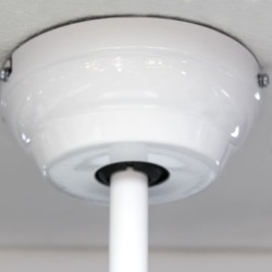 Detalle florón del Ventilador AC Klon blanco Led 36W 4000K