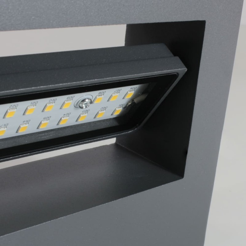 Cipri Outdoor LED Wall Lamp IP54 12W Adjustable