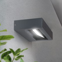 Applique LED Extérieure Cipri IP54 12W Réglable Anthracite
