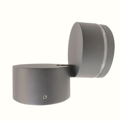 Aplique IP54 Tivo led 6W redondo de perfil