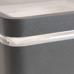 Aplique IP54 Tivo led 6W cuadrado detalle línea