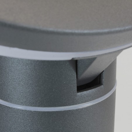 Satur Outdoor LED Bollard Light IP54 8W 4000K Anthracite