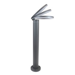 Satur Outdoor LED Bollard Light IP54 8W 4000K Anthracite