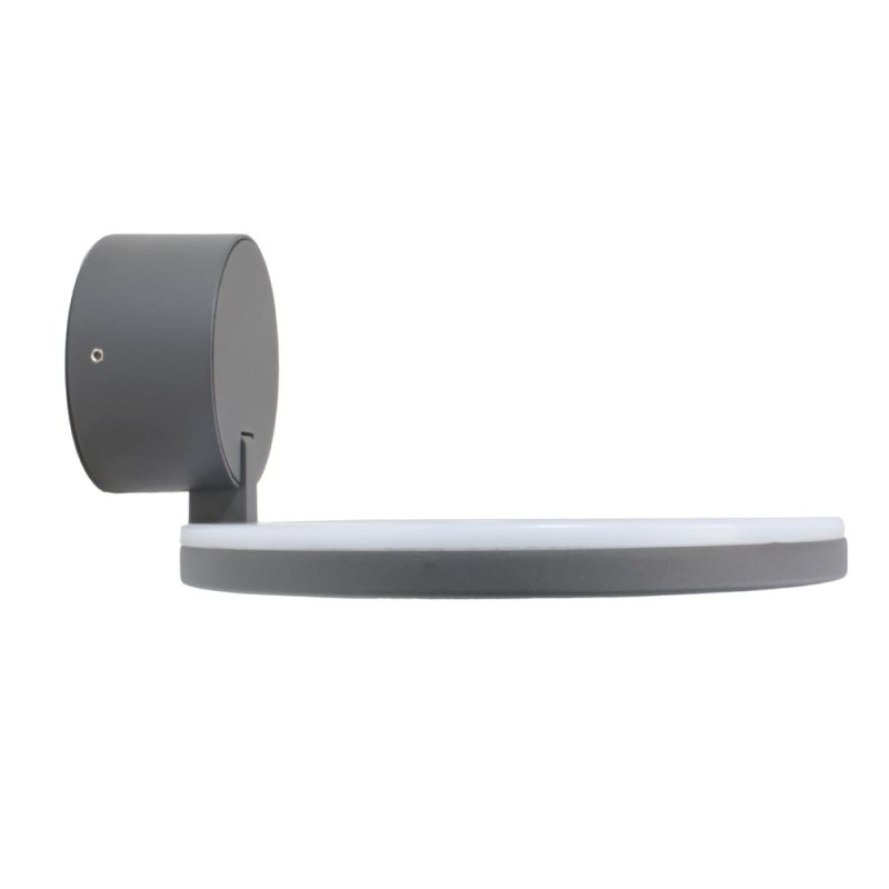 Satur Outdoor LED Wall Lamp IP54 8W 4000K Anthracite