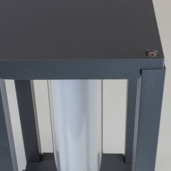 Detalle vista superior Sobremuro IP54 Maribo led 2x3W