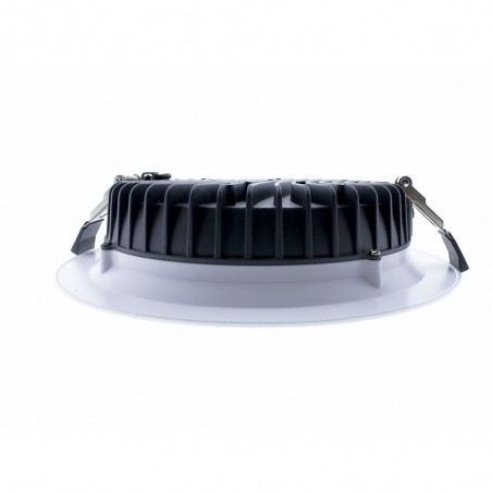 Spot Encastré LED "Soner" 20W 3CCT UGR19 Rond Blanc 24cm