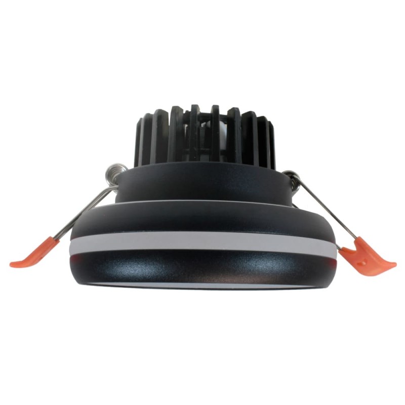 7W Eve Black Recessed LED Spotlight IP44