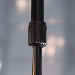 detalle extensor portalámparas miyako grafito 6 luces