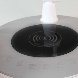 Lampe de bureau LED Lul avec chargeur wireless