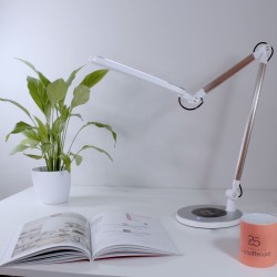 Lul LED Desk Lamp with Wireless Charger