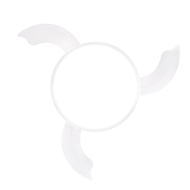 Ventilador DC Areca blanco Led 48W CCT visto de planta