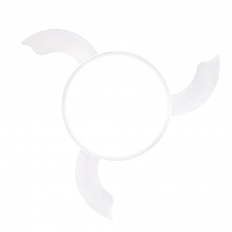 Ventilador DC Areca blanco Led 48W CCT visto de planta