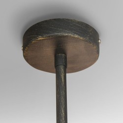 Black Atomic New 5 Light Pendant Lamp