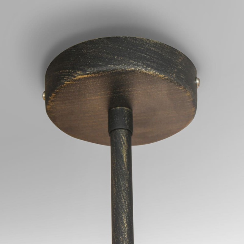 Black Atomic New 5 Light Pendant Lamp