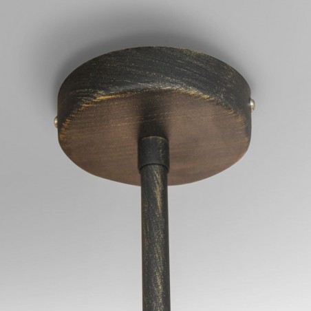 Black Atomic New 5 Light Pendant Lamp