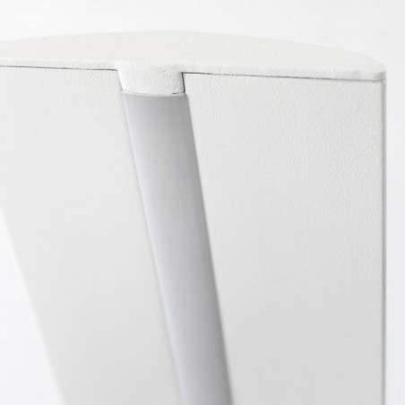 detalle difusor Plafón LED Wanda 72W 3000K Blanco Mate