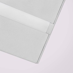 Detalle difusor PLAFON LED 20W BLANCO WANDA