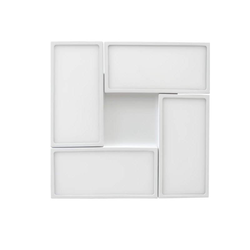 PLAFON LED 60W, 3000K DIMMABLE NEW OR BLANCO visto de planta