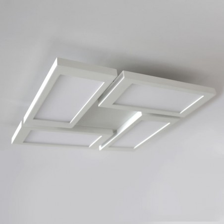 New Or White Dimmable LED Flush Light 60W 3000K