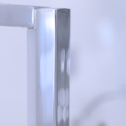 Detalle acabado cromado Aplique de baño LED 6W 5700K Soria