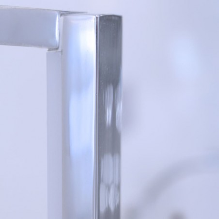 Detalle acabado cromado Aplique de baño LED 6W 5700K Soria