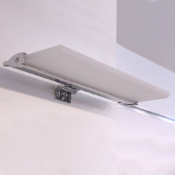 Aplique de baño LED 6W 5300K Asturias instalado en pared de baño