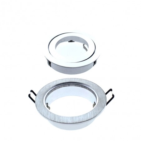 EMPOTRABLE HELIUM REDONDO ALUMINIO desmontado