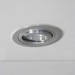 EMPOTRABLE HELIUM REDONDO ALUMINIO instalado en techo