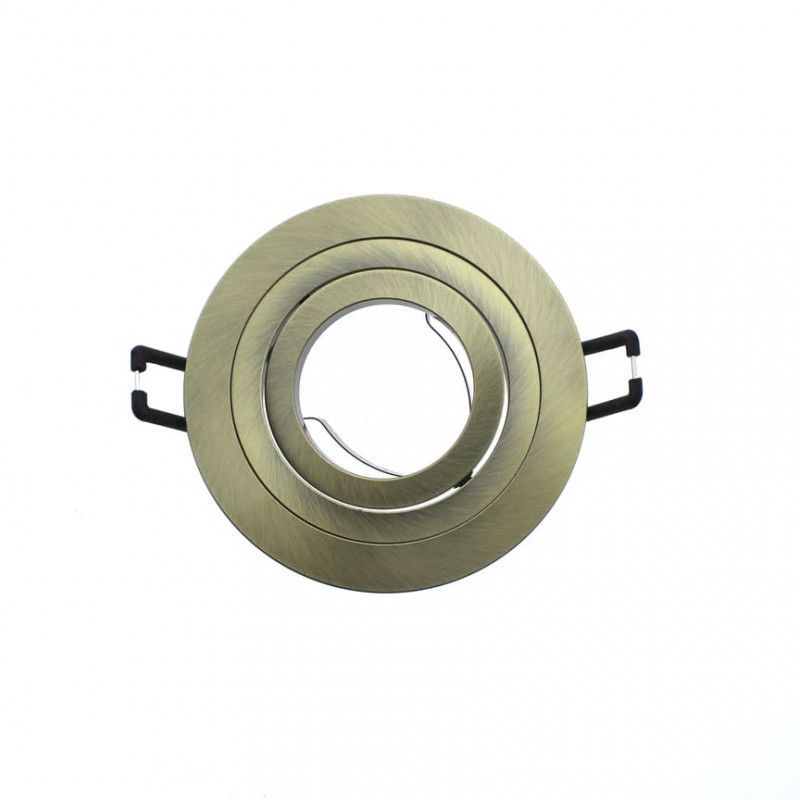 EMPOTRABLE REDONDO BASCULANTE HELIUM ORO VIEJO visto de planta