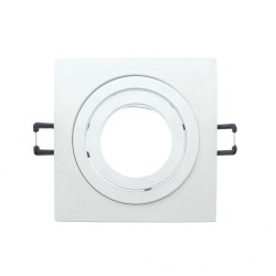 EMPOTRABLE HELIUM CUADRADO BLANCO visto de planta