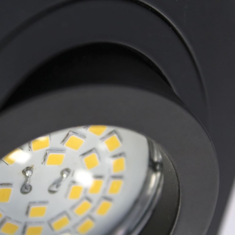 EMPOTRABLE CUADRADO BASCULANTE HELIUM NEGRO detalle acabado