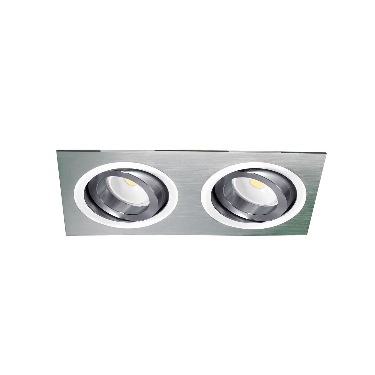 EMPOTRABLE HELIUM ALUMINIO (2 LUCES) EMPOTRABLE HELIUM ALUMINIO (2 LUCES)