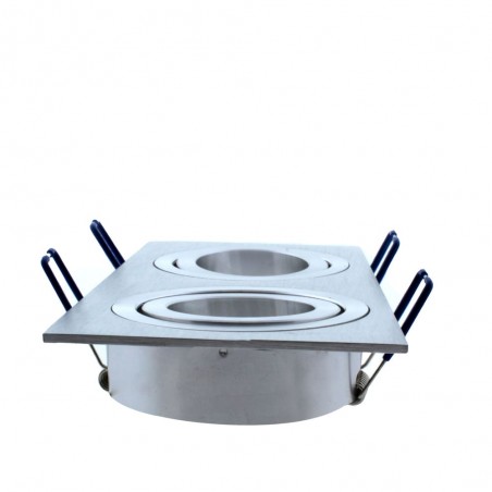 EMPOTRABLE HELIUM ALUMINIO (2 LUCES) de perfil