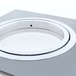 Detalle acabados HELIUM QR111 ALUMINIO