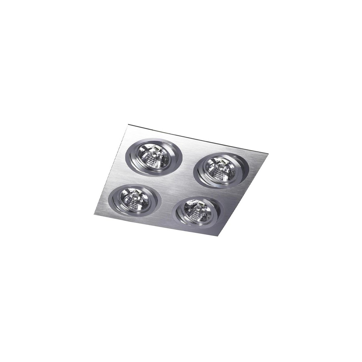 HELIUM QR111 ALUMINIO (4 LUCES) HELIUM QR111 ALUMINIO (4 LUCES)