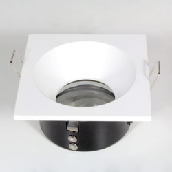 Alhambra Fixed Recessed Light Square White IP65