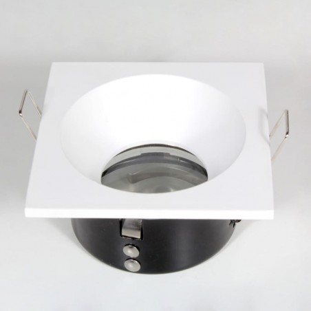 Alhambra Fixed Recessed Light Square White IP65