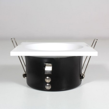 Alhambra Fixed Recessed Light Square White IP65