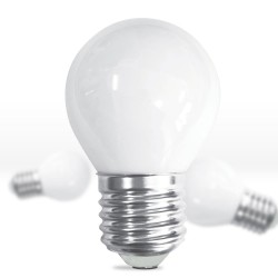 Packx3 Milky LED Bulbs G45 E27 6W 6000K