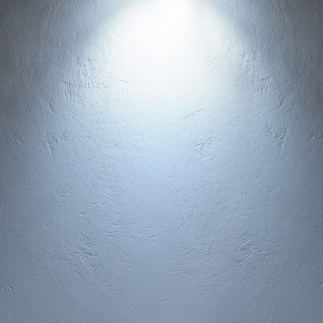 Iluminación de Bombilla LED A60 filamento E27 10W 6000K sobre una pared