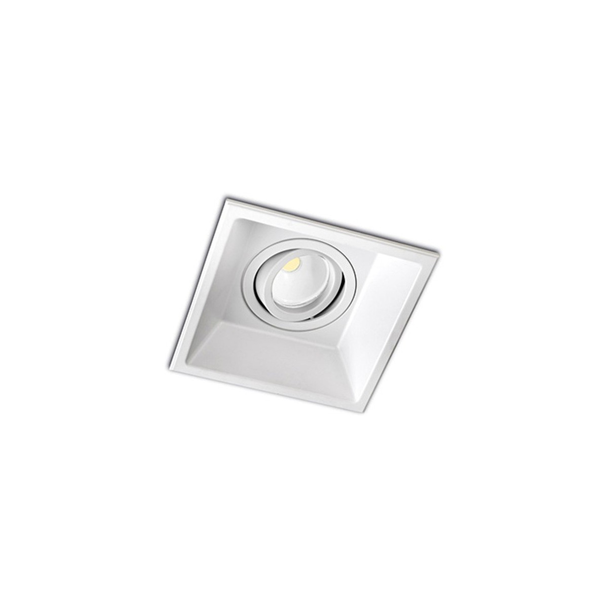 Recessed Spotlight Modular Square White